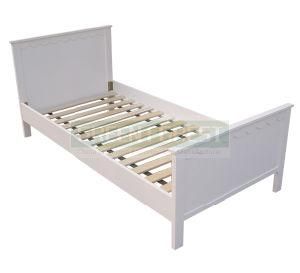 Oak Wood White Bed (GF-F122)