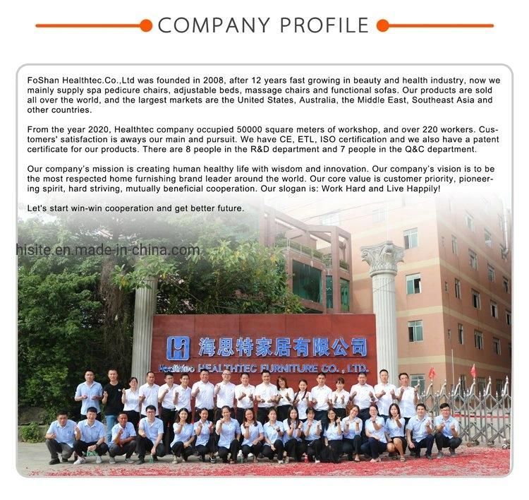 Foshan Furniture Manufacturer Electric Adjustable Bed