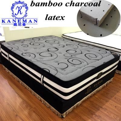 Made in China Bamboo Charcoal Foam Encasement Pocket Spring Mattress