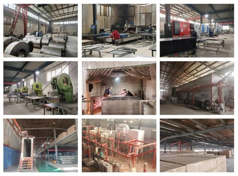 Supermarket/School/Gym/Cinema Use 18 Doors Steel Cabinet