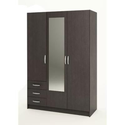Modern Stylish Home Furniture Bedroom High Quality Hinged Door Wardrobe