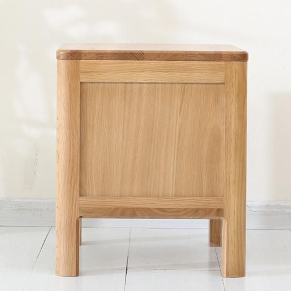 Nordic Oak Small Locker Bedroom Bedside Table Nightstand