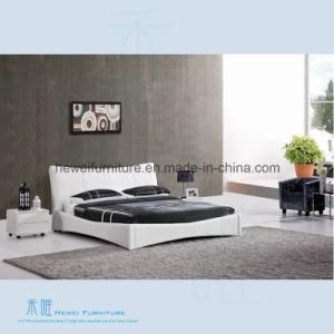 High Quality Soft Leather Bed of Bedroom Furniture (HW-K238BB)
