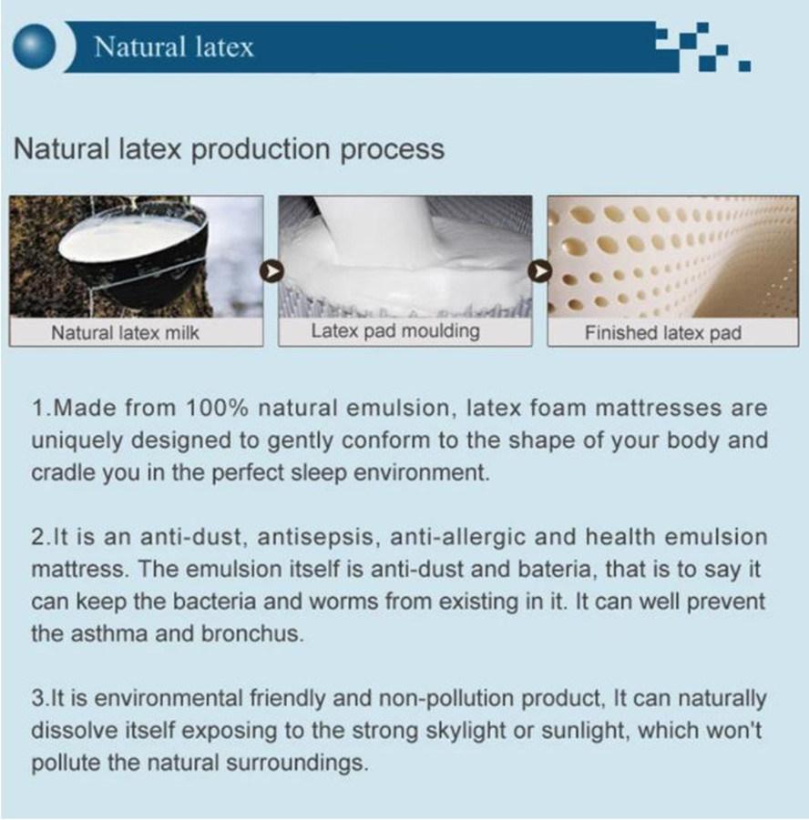 Rolled Latex Mattress in a Box Manufacturer Bed Pocket Spring Mattress