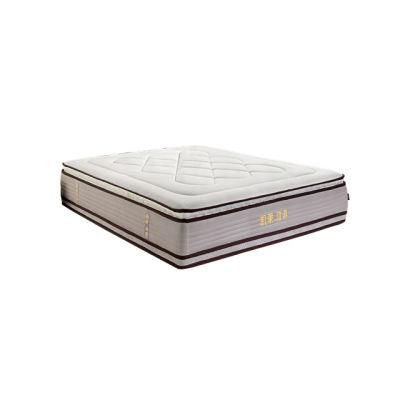 Bedroom Furniture King Size Euro Top High Rebound Foam Spring Mattress