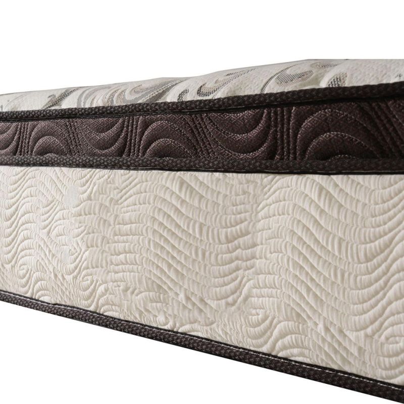 modern Full Size Mattress Tight Top Rolling Packs Inner Pocket Coils Spring Queen Mattress