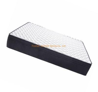 Rolled up in-a-Box Latex Tencel Fabric 3/5/7/9-Zoned-Pocket Coil Spring Mattress