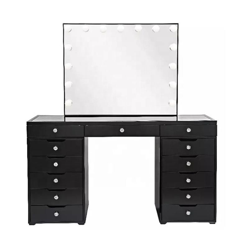 Hot Sales 13 Drawers Cheapest Makeup Station Dresser