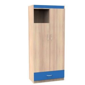 Wood Godrej Baby Wardrobe Almirah Designs with Price with 2 Door 1drawer 1 Open Space