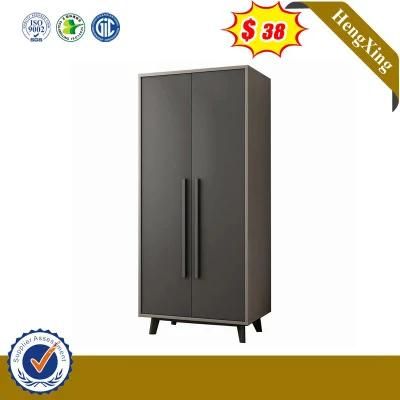 Modern Wood Furniture 2-Door Wardrobe Set Closet Bedroom Furniture