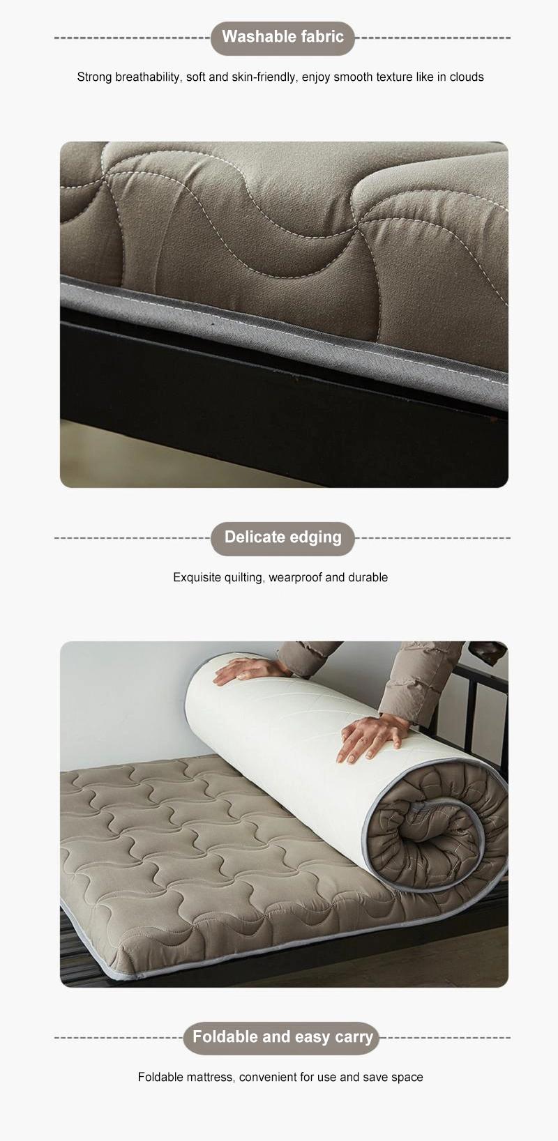 Travel Bed Sleeping Pad Thin Multi-Purpose Damp-Proof Comfortable Full XL