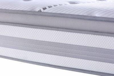 S Shape Zipper in 2 Sides Around The CFR1633mattress Gel Memory