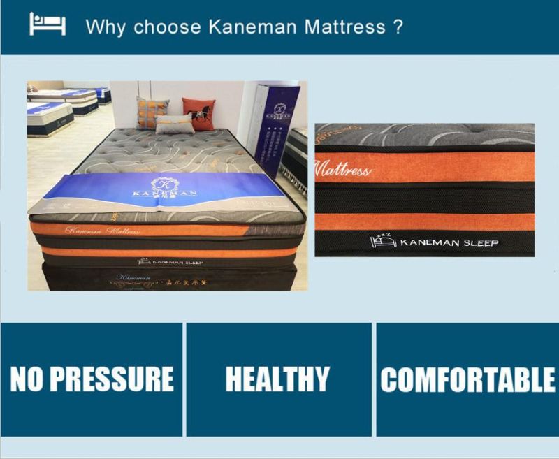 Wholesale Luxury Memory Foam Pocket Spring Hotel Mattress Compressed Packing