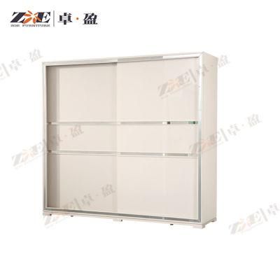 Luxury Design Home Furniture Modern Wooden Sliding Door Wardrobe