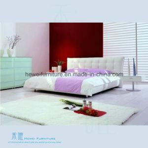 High Quality Soft Chesterfield Bed of Bedroom Furniture (HW-K256B)