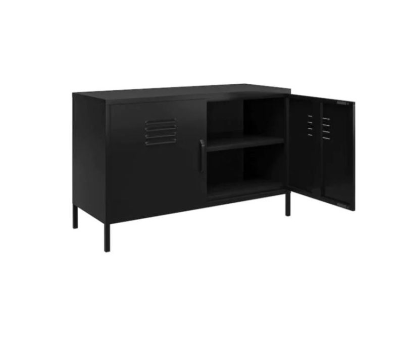 Customized Color Metal Cabinet High Feet 2 Doors Steel Clothes File Storage Lockers
