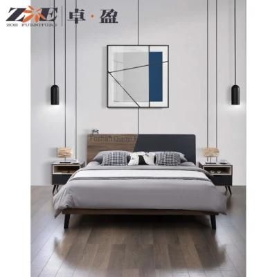 Modern Design Bedroom Furniture Set Multifunction Soft Family Home Double Bed