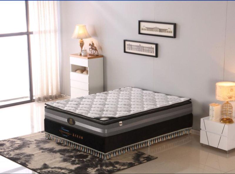Comfortable Pillow Top Spring Mattress Factory Directly Customized