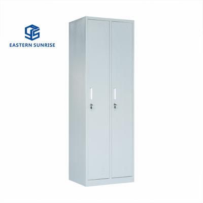 Multi-Functional Metal Storage Locker with 2 Door for Worker/Employee/Office Use