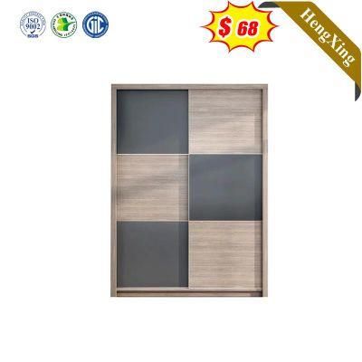 Sliding Door Wardrobe Modern Bedroom Furniture MDF Closet