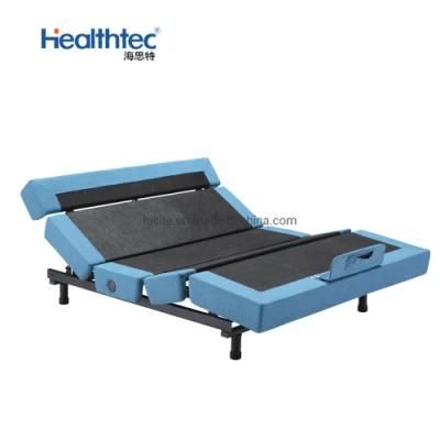 Memory Foam Mattress Electric Adjustable Bed Frame with Wireless Remote