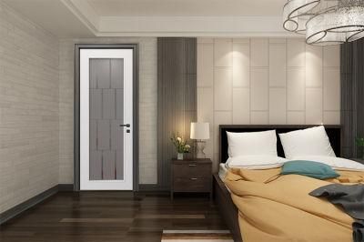 Solid Exterior Interior Tall Wooden Doors Panel Single Big Door