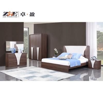 Modern Wooden Double Bed Design Home Bedroom Set