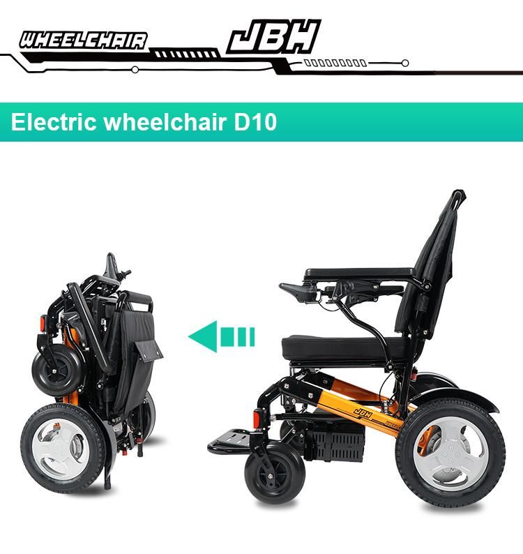 Ultra-Light Multi Function Travel Portable Automatic Folding Electric Wheelchair for Disabled