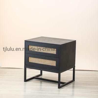 Modern Luxury Bed Side Table Bedroom Storage Cabinet Wooden Nightstand Bedside Table with Drawer