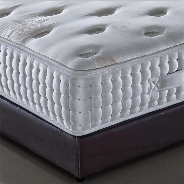 Matrelas Latex Colchones King Size 5 Zone Pocket Coil Spring Mattress with Memory Foam for Sale
