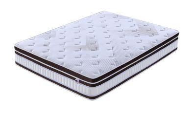 Soft Foam Queen Size Pocket Spring Mattress for 5 Star Hotel Project
