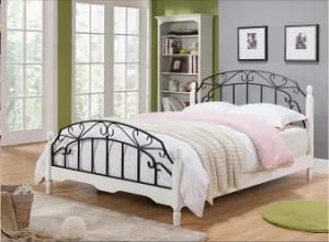 Hot Sale Modern Wrought Iron Double Single Bed