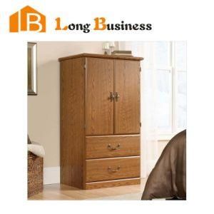 Wood Veneer High Gloss Bedroom Wardrobe Designs (LB-JX3114)