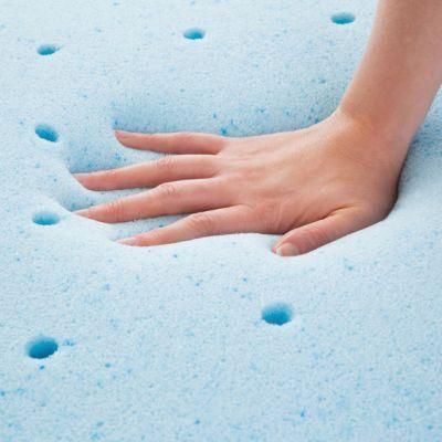 3inch Cool Gel Memory Foam Mattress Topper with Bamboo Cover for Bedroom Furniture