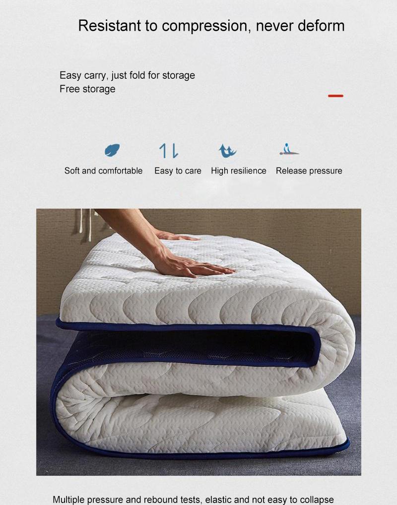 Army Foam Bed Mattress Pad Folding Thick 18cm Double Bed