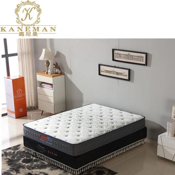 Compressed Queen Size 10inch Pocket Coil Spring Mattress Can Be Customized