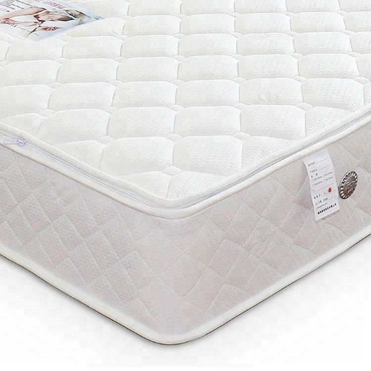 Middle Firm Quilted Fabric Cover with Zipper Latex Negative Ion Mattress