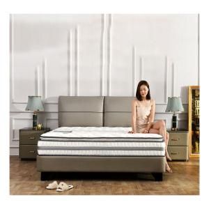 Premium Standard Style Circle Polyester Distributor Nylon Fabric Double Manufacture Sleep Well King Size Mattress