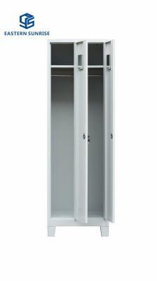 Factory Sell 2 Door Metal Storage Wardrobe Cabinet/Clothes Wardrobe