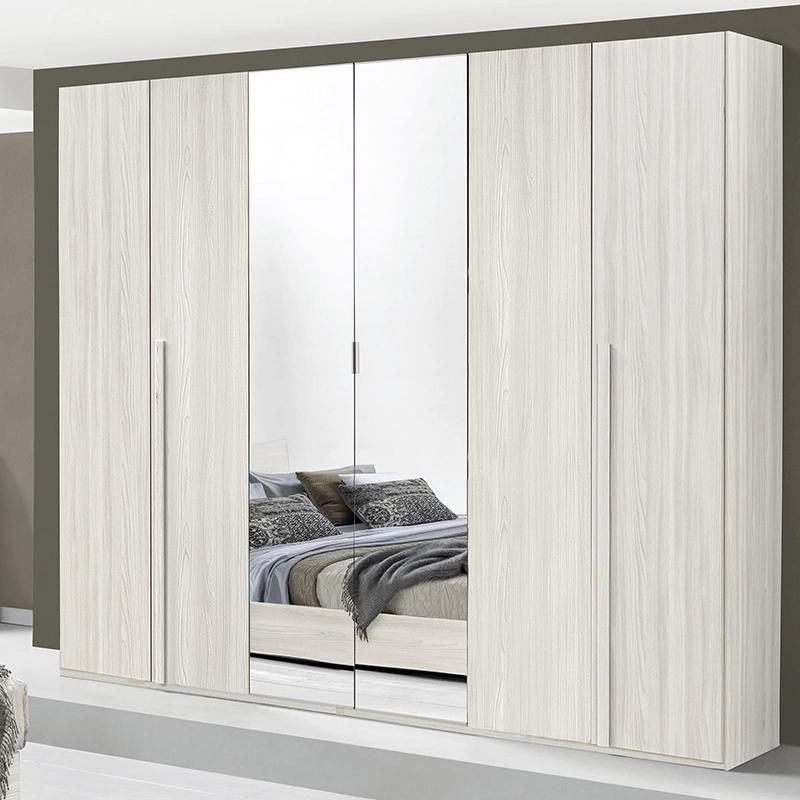 Modern Bedroom Furniture Wooden Melamine Bedroom Set