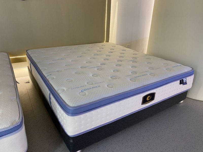 Promotion Gel Memory Foam Cooling Feeling Pocket Spring Mattress