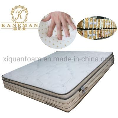 Pocket Spring Latex Mattress Factory Made Firm Mattress King Mattress