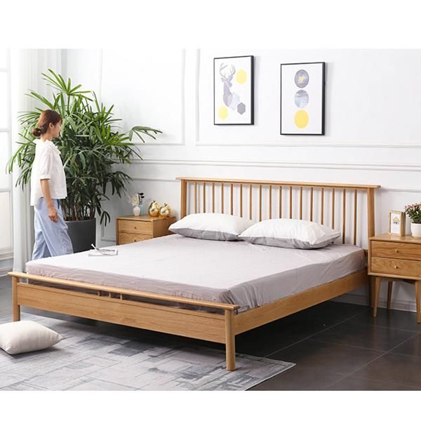 Simple Windsor Bed Solid Wood Bedroom Bed Princess Bed