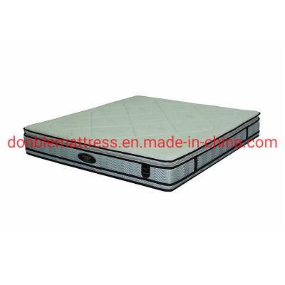 Pillow Top Fireproof Mattress, Mattress for Hotel Supplies