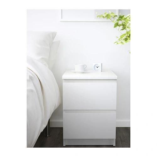 Bedroom Nightstand with Two Drawers