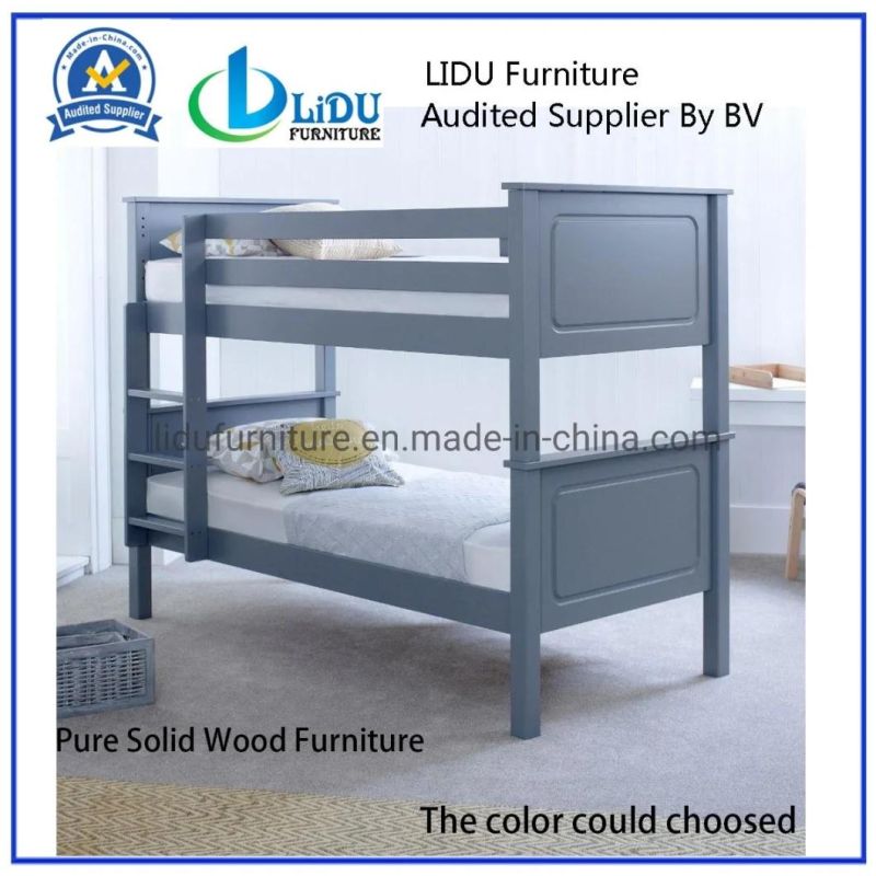 White Bed Frame Wood Platform Bed with Headboard Slatted Footboard