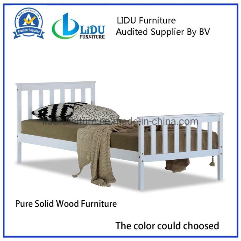 Children Bunk Bed Solid Wood Bed Bunk Bed Bed Frame with Headboard