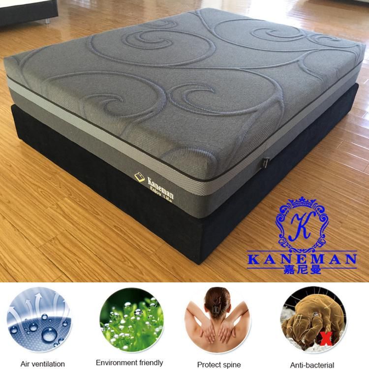 12inch/30cm Luxury Bamboo Charcoal Memory Foam Mattress