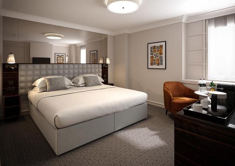 15% off Wholesale Modern Custom Size Solid Wooden 5 Star Hotel Bedroom Furniture