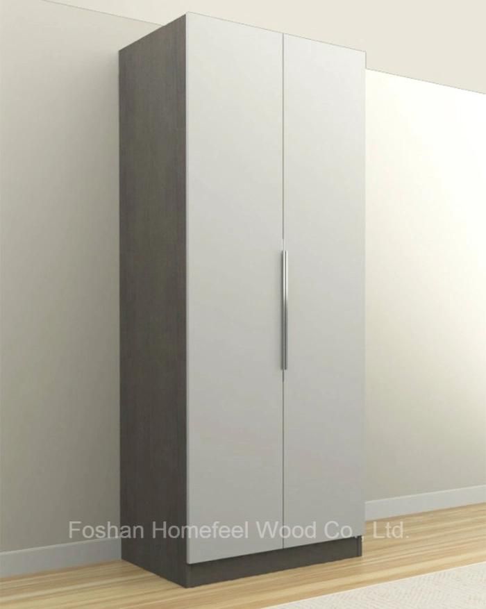 Customized Modern Bedroom Furniture, Wood Clothes Wardrobe (HF-H01) -White UV High Gloss